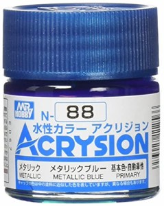 GSIクレオス アクリジョン メタリックブルー 10ml 模型用塗料 N88