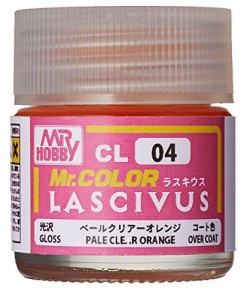 GSIクレオス Mr.カラー LASCIVUS (ラスキウス) クリアーペールオレンジ 10ｍｌ 光沢 模型用塗料 CL04