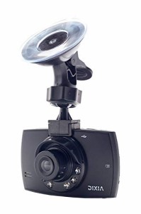ドライブレコーダー TOHO [DIXIA] ドラレコ 赤外線対応 カメラ型 ドライブレコーダー DX-NCM30 夜間撮影 赤外線LED６灯搭載 2.4型 カラー