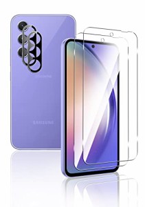 Galaxy A54 5G ガラスフィルム「4枚セット」Galaxy A54 ガラスフィルム +Galaxy A54カメラフィルム Galaxy A54 5g保護フィルム A54液晶保