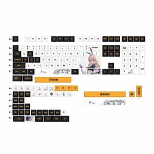 Mechkeys x Z Review Rinko Touch キーキャップ 156  keycaps キーキャップ 帽 60%、65%、TKL、75%、96%、フルサイズのキーボードに対応 