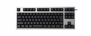 東プレ REALFORCE TKL SA for Mac 英語配列 等荷重 87キー 静音テンキーレスキーボード 無接点スイッチ 有線 昇華印字 シルバー/白