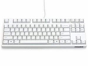 FILCO Majestouch2 HAKUA Tenkeyless 英語配列 CHERRY MX茶軸 アサギキープラー付 マットホワイト FKBN87M/EMW2-AKP