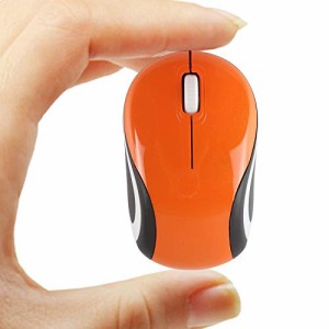 ワイヤレスマウス 2.4GHz 超小型 無線 電池式 光学式コードレスマウス 子供用 ミニマウス 超軽量 USBレシーバー付き 持ち運び便利 PC/ノ