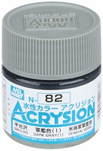 GSIクレオス アクリジョン 軍艦色 (1) 10ml 模型用塗料 N82