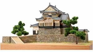 ウッディジョー 1/150 備中松山城 木製模型 組み立てキット