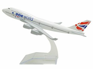 TANG DYNASTY 1/400 16cm ブリティッシュ・エアウェイズ British Airways ボーイング B747 合金飛行機プレーン模型 おもちゃ