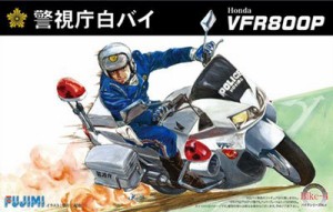 フジミ模型 1/12 バイクシリーズ Honda VFR800P 白バイ プラモデル Bike-4