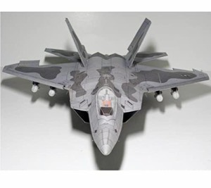 ペーパークラフト F22 米軍 戦闘機 飛行機 模型 組み立て式 工作 工作 本 冊子 大人【国内発送】