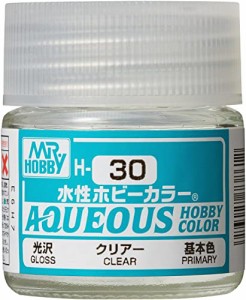 GSIクレオス 新水性ホビーカラー クリアー 光沢 10ml 模型用塗料 H30