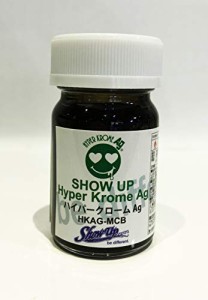 SHOW UP【完全メッキ調塗料 ハイパークロームAg 15g マイクロボトル】 HKAG-MCB