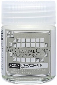 GSIクレオス Mr.クリスタルカラー トパーズゴールド 18ml 模型用塗料 XC02