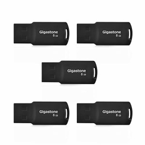 GIGASTONE V70 8GB USBメモリ USB2.0 メモリスティック データ バックアップ 5個セット 5-Pack