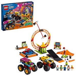レゴ(LEGO) シティ スタントショー・アリーナ 60295 おもちゃ ブロック 乗り物 のりもの 男の子 女の子 6歳以上