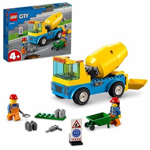 レゴ(LEGO) シティ ミキサー車 60325 おもちゃ ブロック 街づくり 乗り物 のりもの 男の子 女の子 4歳以上