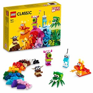 レゴ(LEGO) クラシック モンスター 11017 おもちゃ ブロック 宝石 クラフト 男の子 女の子 4歳以上