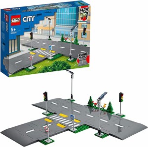 レゴ(LEGO) シティ つながる！ロードプレート 交差点 60304 おもちゃ ブロック 男の子 女の子 5歳以上