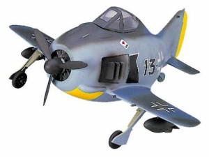 ハセガワ たまごひこーき ドイツ空軍 フォッケウルフ Fw190A ノンスケール プラモデル TH11