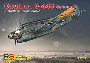 RSモデル 1/72 ドイツ空軍 コードロン C-445 プラモデル 92247
