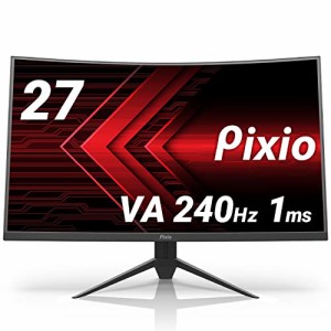 Pixio PXC279 湾曲 ゲーミングモニター 27インチ FHD VA 240Hz 1ms sRGB 129% 3