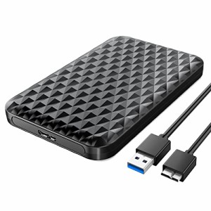 ORICO 2.5インチ HDDケース USB3.0 ハードディスクケース SSDケース SATA3.0 ドライブケース UASP対応 5Gbps高速 9.5mm/7mm 両対応 4TBま