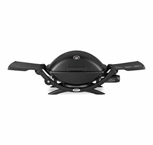 ウェーバー(Weber) バーベキュー コンロ BBQ グリル Q2200 ガス キャンプ 6-8人用 540100JPN【5年 黒