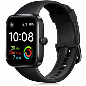 スマートウォッチ 活動量計 2022革新モデル スポーツウォッチ スマートブレスレット 数 腕時計 Bluetooth5.1 日本語アプリ 5ATM防塵耐水 