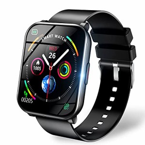 スマートウォッチ 【2022年版 140以上種類文字盤】 腕時計 1.69インチ大画面 smart watch 歩数計 活動量計 iphone対応 アンドロイド対応 