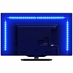 Lepro LED テープライト RGB テレビバックライト 0.5Ｍx4本 ストリングライト 間接照明 5050SMD USB式 RFリモコン付き 3M強力粘着テープ 