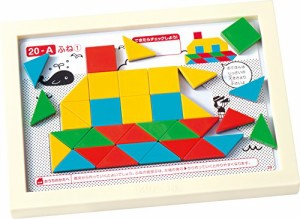 くもん出版 図形モザイクパズル 知育玩具 おもちゃ 4歳以上 KUMON