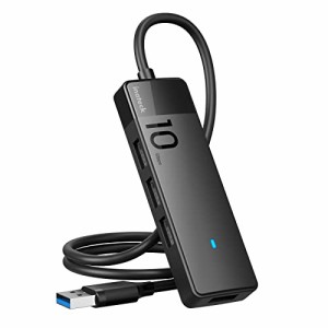 Inateck USB 3.2 Gen 2 USBハブ(USB3.1 Gen 2)、4つのUSB Aポート、HB2025A