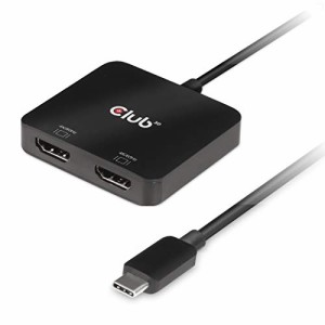 Club 3D MST Hub USB Type C to HDMI 4K 60Hz Dual Monitor デュアル ディスプレイ 分配ハブ (CSV-1556)