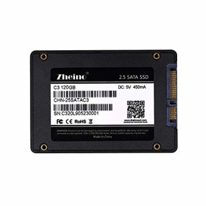 Zheino SATA SSD 120GB 内蔵SSD C3 2.5インチ 7mm厚 3D Nand 採用 SATA3 6Gb/s