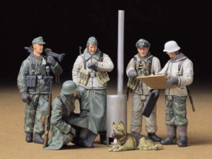 タミヤ 1/35 ミリタリーミニチュアシリーズ No.212 ドイツ陸軍 歩兵 野戦会議セット プラモデル 35212