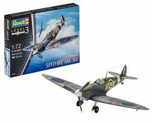 ドイツレベル 1/72 イギリス空軍 スピットファイア MK.IIa プラモデル 03953