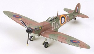 タミヤ 1/72 ウォーバードコレクション No.48 イギリス空軍 スーパーマリン スピットファイア Mk.I プラモデル 60748