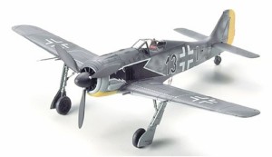 タミヤ 1/72 ウォーバードコレクション No.66 ドイツ空軍 フォッケウルフ Fw190 A-3 プラモデル 60766