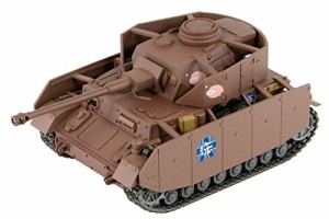 ぺあどっと ガールズ&パンツァー 4号戦車H型/D型改 エンディングVer. ノンスケール 全長約115mm 半塗装済みプラモデル PD69