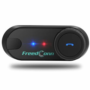 FreedConnハイク インカムT-COM VB PLUSバイク用Bluetooth5.0インターホン内臓 高交換性 2人音楽共有と3人インターコムと2人800ｍ通話に