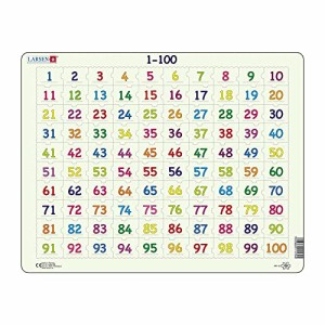 数字 パズル 100 知育 子ども向けパズル 知育パズル 6歳 算数 知育玩具 一年生 ジグソーパズル 紙製 [ LARSEN (ラーセン) 1-100 パズル 1