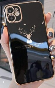 iPhone7/8/SE2ケース トナカイデザインケース 鹿 トナカイ メタリック 耐衝撃 スマホケース 韓国 ファッション オルチャン 韓流 海外 韓