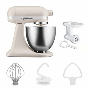 キッチンエイド KitchenAid 3.5QTスタンドミキサー+フードグラインダー特別セット ミルクシェイク