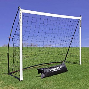 クイックプレイ ポータブル サッカーゴール 1.8m×1.2m 組み立て式ゴール 6KSR