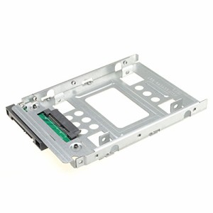 DSLRKIT 2.5 → 3.5変換 2.5インチ HDD/SSD 変換 SATAインターフェース内蔵 HDDケース 3.5インチ 変換ブラケット ネジ付き