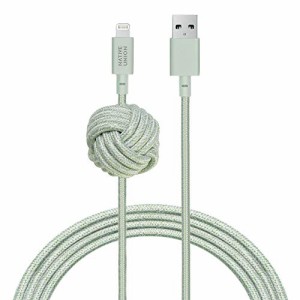 NATIVE UNION [ネイティブユニオン] NIGHT Cable USB-A to ライトニング 高耐久 充電ケーブル アンカーノット付き - [MFi認証] iPhone/iP
