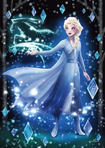 266ピース ジグソーパズル アナと雪の女王 きらめく魔法の秘密(エルサ) ぎゅっとピース 【ステンドアート】 (18.2x25.7cm)