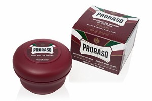 PRORASO (ポロラーソ) PRORASO(ポロラーソ) シェービングソープ ノーリッシュ 髭剃り メンズ シェービングフォーム 敏感肌 サンダルウッ