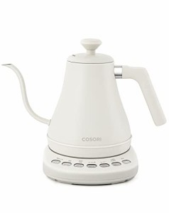 電気ケトル コーヒー[COSORI]0.8L[メーカー保証2年](五段階温度調節付/保温機能/自動電源オフ/空焚き防止機能/PSE認証済み )ドリップケト