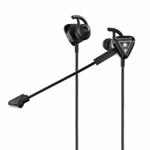 TURTLE BEACH BATTLEBUDS ブラック ゲーミングイヤホン 小型 マイク付き インイヤーヘッドセット PC PS5 PS4 Switch Xbox スマホ テレワ