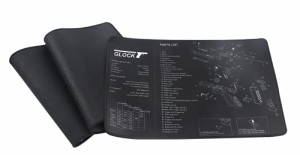 ChaosAirsoft ガンメンテナンスマット／ガンクリーニングマット [耐油／滑り止め] (Glock)